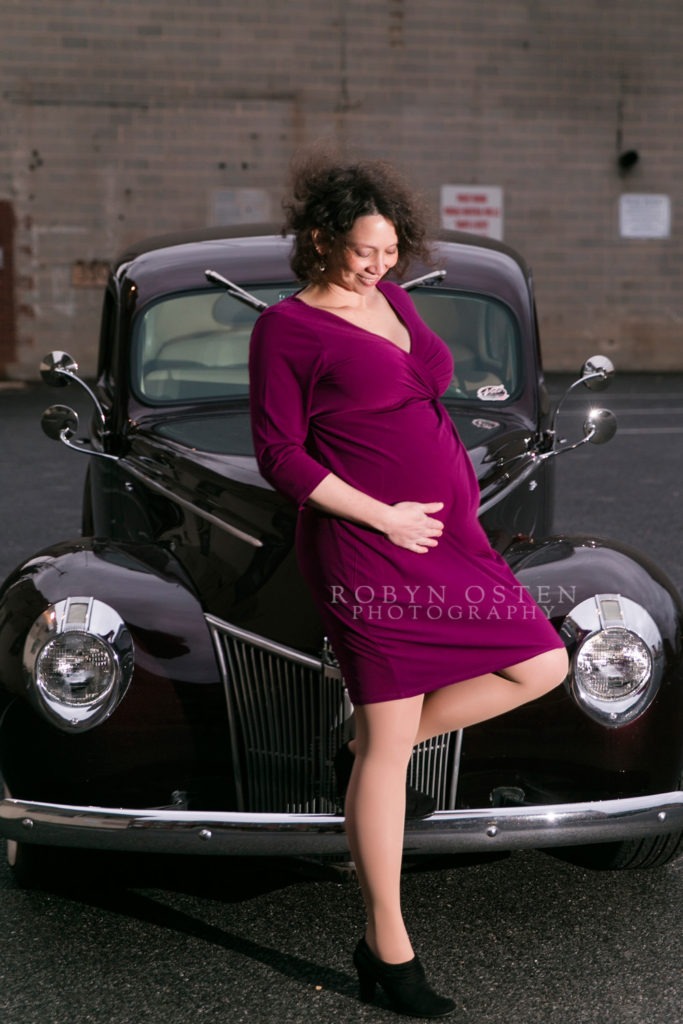 custom maternity session